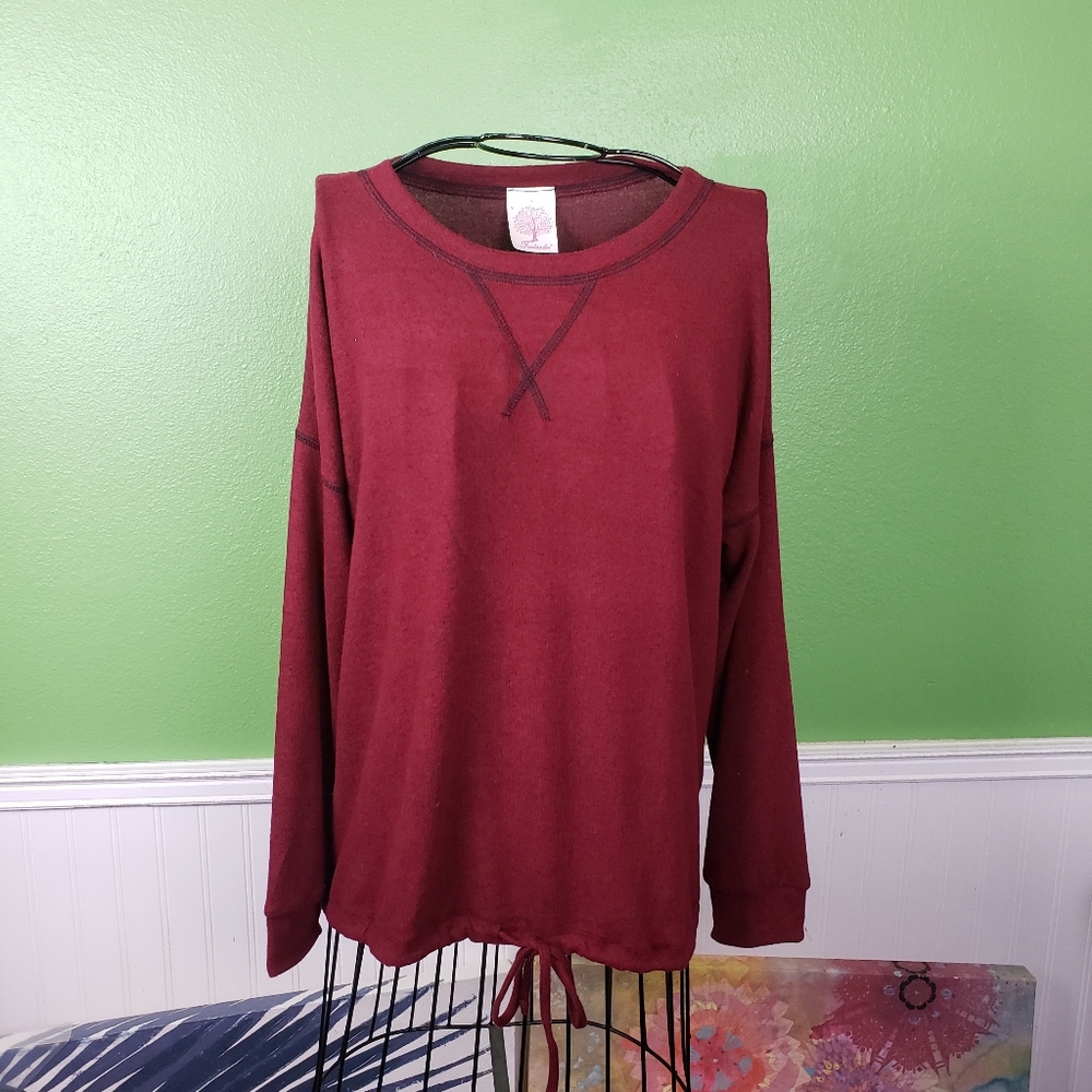 Freeloader womens ultra soft comfy lagenlook pullover sweater size small